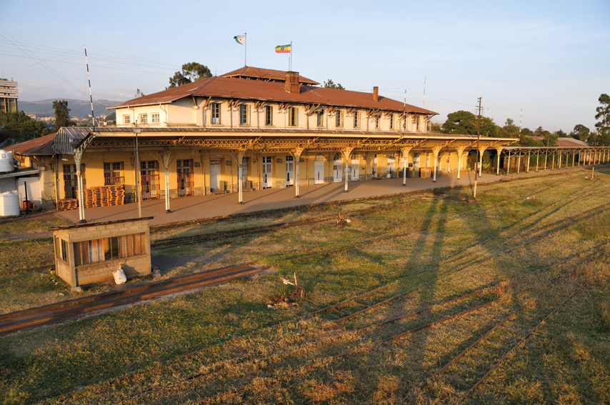 Addis Ababa train station, 2012.