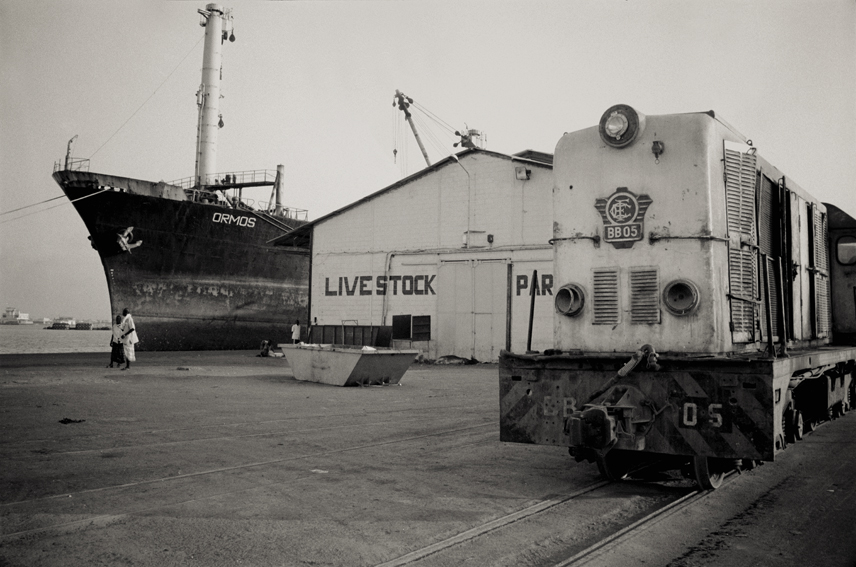 Le train à quai à Djibouti -