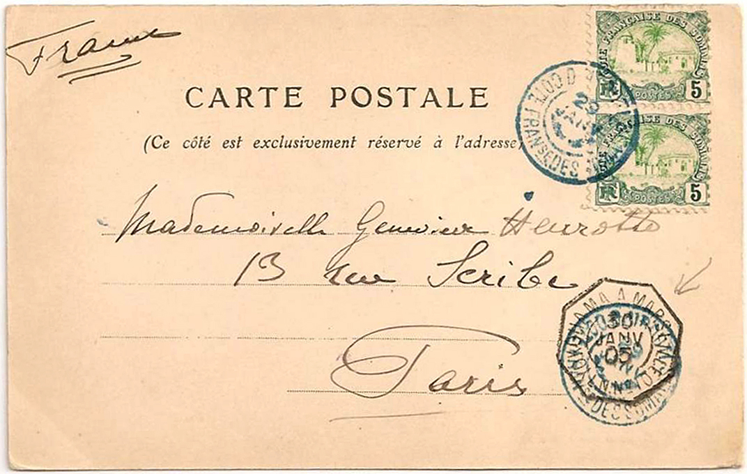 Heurotte 27 janvier 1905 verso