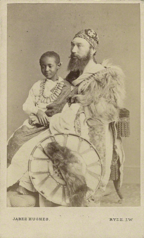 NPG x34167; Prince (Dejatch) Alamayou of Abyssinia (Prince Alemayehu Tewodros of Ethiopia); Tristram Charles Sawyer Speedy by (Cornelius) Jabez Hughes