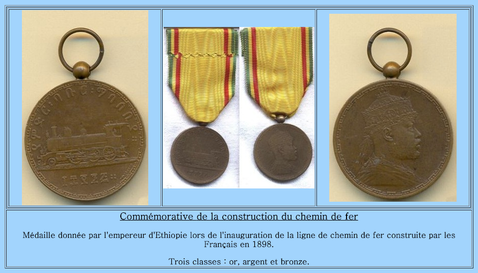 Médaille commémorative train