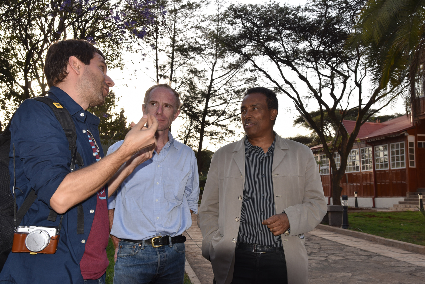 Alexis Malefakis, Stéphane Bolognini, Fasil Giorghis.